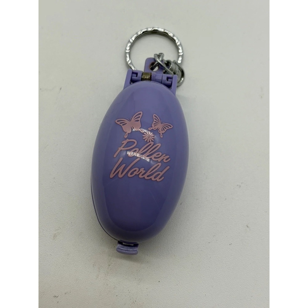 Takara Tomy Pollen World Butterfly Keychain 1993 Purple NONWORKING